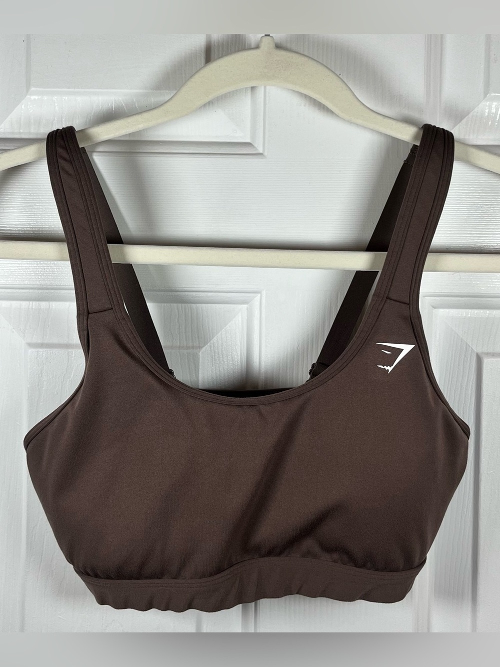Gymshark Scoop Neck Support Sports Bra in Brown ☕🤎 Size Small